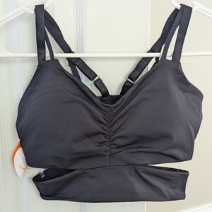 Handful bound and determined sports bra size small black